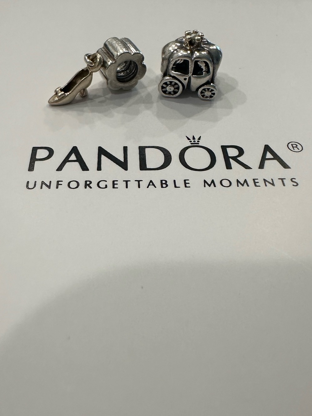 Pandora Cinderella Carriage and High Heel Charms (Set of 2)